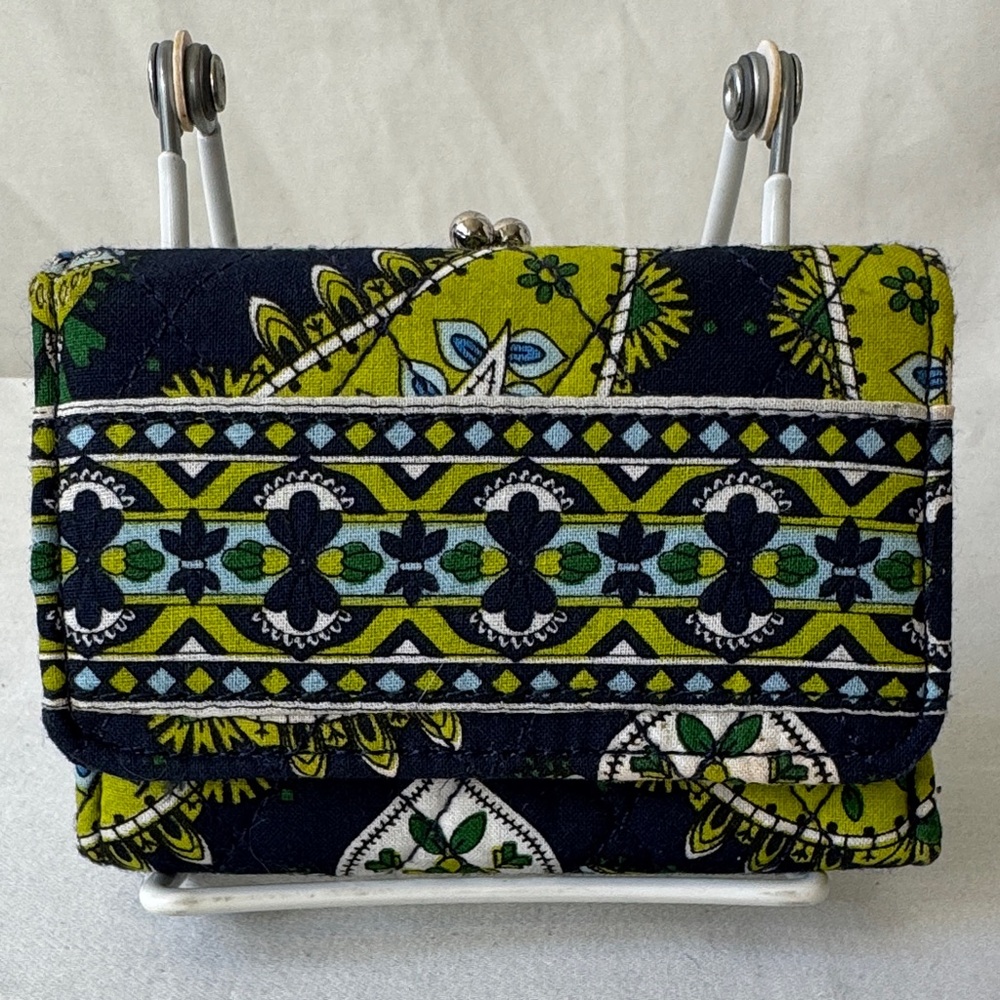 Stylish Green and Black Patterned Women's Bag